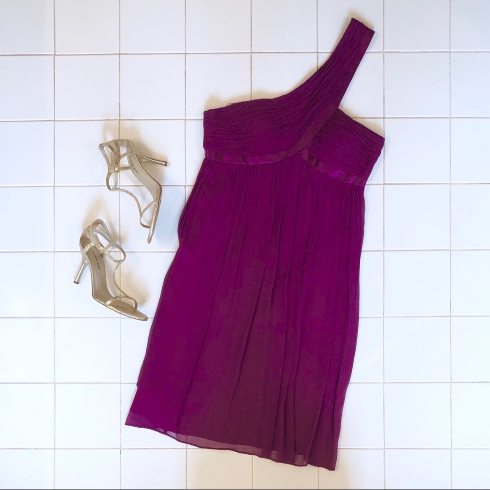 Donna Morgan One Strap Cocktail Dress